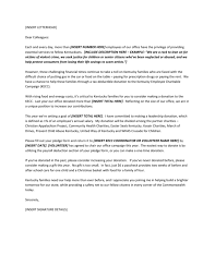 Colleges and universities couldn't survive without donations. Sample Endorsement Letter From Cabinet Leadership