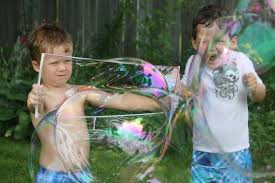 Pin up with bubblegum bubble. This Homemade Bubble Recipe Makes The Best Giant Bubbles Ever