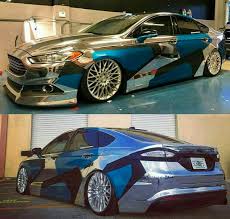 Wrapped Up Ford Fusion 2013 Ford Fusion Ford Taurus Sho