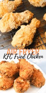 Air Fryer Fried Chicken Kfc Copycat Recipe In 2020 Air Fryer Recipes Healthy Air Fryer Fried Chicken Air Fryer Recipes Chicken