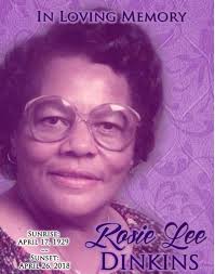 Rosie Dinkins Obituary