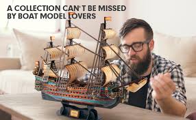 Cubicfun 3d puzzle led pirate ship queen anne's revenge large 27'' model kit desk decor sailboat vessel hard puzzles for adults 340 pieces gifts for men women kids birthday gifts for him her. Cubicfun 3d Puzzle Das San Felipe Modellschiff T4017h Modellbausatze Buildingtoystore Com