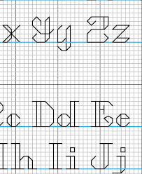 Below are the main pattern categories to help you begin. Cross Stitch Alphabets How To Make A Custom Cross Stitch Pattern Peacock Fig
