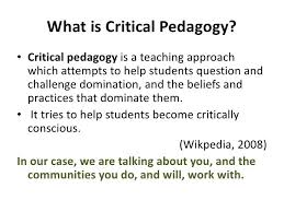 Critical Community Practice Mathematics Education Teaching Pedagogy