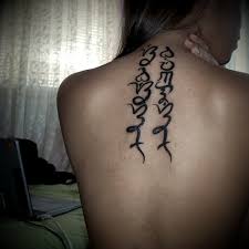 Tattooed by alex rodolfo of uragon tattoo philippines. Pinoytattoos Com On Twitter Rt Missgerd A My Alibata Tattoo It Means Pag Ibig In English It Means Love Http T Co Do8ccx3q