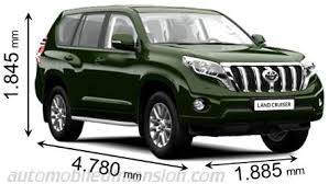 2018 toyota land cruiser prado launched at rs 92.60 lakh. Toyota Land Cruiser 5p Dimensions Boot Space And Interior