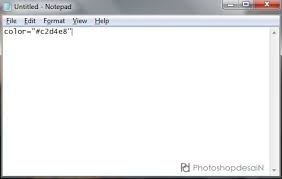 Langkah pertama tentunya buka foto atau gambar yang ingin anda masukkan teks di dalamnya, atau buka dokumen baru yang masih kosong dimana anda ingin menambahkan teks. Cara Mengetahui Code Sebuah Warna Photoshopdesain