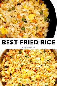 How To Make Fried Rice With Egg Delicrunch Recipes Recipe Fried Rice Fried Rice With Egg Making Fried Rice