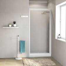 Porta Doccia Battente Elba 170 Cm H 185 Cm In Acrilico Spessore 3 Mm Acrilico Piumato Bianco Prezzi E Offerte Online Leroy Merlin Porte Da Doccia Doccia Battenti