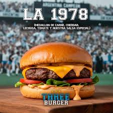 THREE BURGER