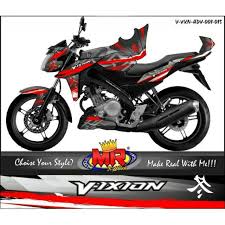 Galleri kumpulan modifikasi vixion advance music: Modifikasi Vixion Advance Merah Road Race