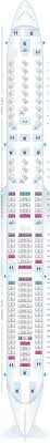 Seat Map Virgin Atlantic Airbus A340 300 Airplane Seats