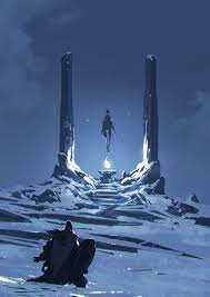 Artstation I Found You Omer Tunc Fantasy Landscape Fantasy Artwork Fantasy Art