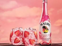 A perfect base to create your favorite pineapple rum drinks. Malibu S Strawberry Spritz Is A Fizzy Millennial Pink Daydream