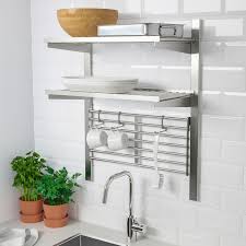 Kungsfors Aufhangeschiene Boden Wandgitter Edelstahl Hier Erhaltlich Ikea Osterreich In 2020 Shelves Ikea Kitchen Remodeling Projects