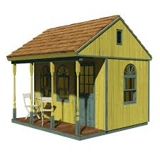 The width of the shed's porches are customized to fit the overall width of the garden shed. Victorian Shed Plans