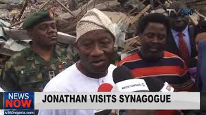 Tb joshua was known for making predictions and for his claims to cure various ailments and to in september 2014, the guest house of the church collapsed, killing more than 100 people, most of while authorities say the building collapsed because of structural defects, tb joshua insisted the. Nigerian President Visits Synagogue Church Collapsed Building Youtube