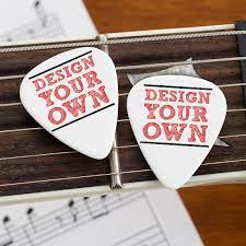 Playful gifts for music lovers, based on their favorite tunes. Design Your Own Personalized Guitar Pick Set Of 20 Hobbys
