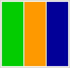 Check spelling or type a new query. Colorcombo56 With Hex Colors 00cc00 Ff9900 000099