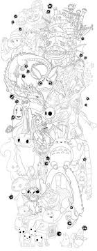 56 Trendy Tattoo Disney Design Tim Burton Disney Tattoos Ghibli Tattoo Tim Burton Tattoo