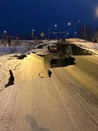 This is the largest earthquake to happen in the alaska region since 1965, michael west, state seismologist with. 7 0 Magnitude Quake Causes Serious Damage After Rattling Anchorage Alaska Cbs Los Angeles