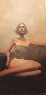 Michael Carson Slow Fade Painting At 1stdibs Figure Painting Artist Art Painting