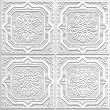 Armstrong 10 Pack Tin Look Wellington Homestyle Ceiling Tile Acoustic Ceiling Tiles Faux Tin Ceiling Tiles Ceiling Tiles