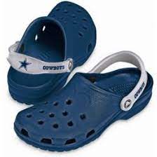 Crocs Nfl Dallas Cowboys Beach Shoes Navy Silver Dallas Cowboys Shoes Crocs Crocs Men