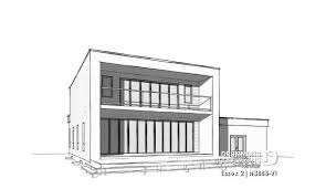 Originated from popular drummond house cottage plans # 2908, # 2942 and # 2915 (which you can see on drummondhouseplans.com) this simple and rustic chalet house plan # 6922 is… read more published: Discover The Plan 3883 V1 Essex 2 Which Will Please You For Its 3 Bedrooms And For Its Contemporary Styles Modern Style House Plans House Plans Architectural House Plans