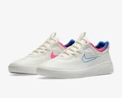 Brand new nike air force 1 low black white metallic gold, multiple sizes (cz9189. Nike Sb Nyjah Free White Sneakers For Men For Sale Authenticity Guaranteed Ebay