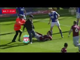 37' mane booked for diving, checked and approved by var. Liverpool Fans After The Aston Villa Game Youtube