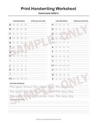 Make amazing d'nealian style handwriting practice worksheets. Printable Handwriting Worksheets 5 Pages Letters Words And Sentences For Middle School Kids And Up Adults Pdf File Only Print Handwriting Handwriting Worksheets For Kindergarten Printable Handwriting Worksheets