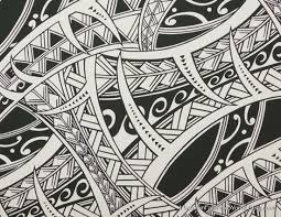 Those who have seen the hit disney movie moana understand that how much the polynesian people give importance to their tattoos. Fabric Polynesian Tribal Tattoo Tapa Patterns One Of The Best For Lavalava Aloha Shirts And Dresses By Hawaiia Maori Tattoo Samoan Tattoo Hawaiian Tattoo