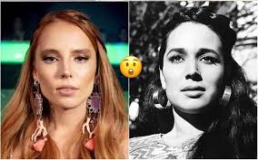 Confirmamos con esta fotografía que Majo Aguilar es idéntica a su abuela  Flor Silvestre 😱😍🫶🏻