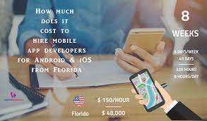 Get a free estimate today!. How Much Does It Cost To Hire Mobile App Developers For Android And Ios From Florida