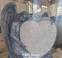 The angel statue made of G603 looks absolutely stunning ...