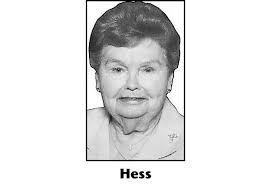 ELLA HESS Obituary (2015)