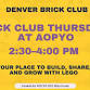 Denver Brick Club - Thursday Meet-up event image