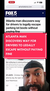 Atlanta Boot Removal Service