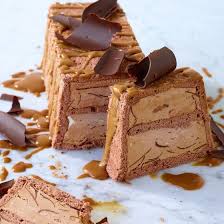 Schokoladen Parfait Mit Erdnuss Sauce Rezept Parfait Kuchen Und Torten Und Essen Und Trinken