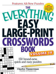 List of all the crossword dates. Large Print Crossword Puzzles Activity Game Books Books Barnes Noble