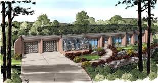 The layout of a ranch house plan emphasizes accessibility and convenience. Historic Mid Century Modern House Plans For Sale Today