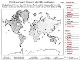 Feel free to use these printable maps in your classroom. Blank Map Of Continents And Oceans Maps Catalog Online