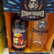 Starwars Stormtrooper Stormtrooperbeer Christmas Secretsanta B M Bandm Realale Camra Beer Pilsner Glassware