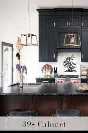 Choose from a variety of kitchen cabinets including wall & base cabinets, corner cabinets and larder units. 39 Black Kitchen Cabinet Ideas Entering The Dark Side