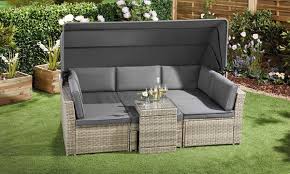The garden furniture house range of rattan daybeds will sit perfectly in all garden design schemes. California Rattan Daybed With Groupon