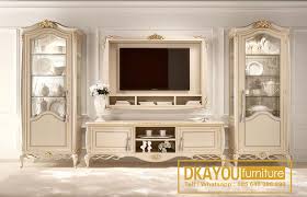 Set Bufet Tv Klasik Mewah Eropa Terbaru Cabinet Tv Klasik Jepara Btv 131 Df Dkayou Furniture Indonesia Furniture Classic Furniture Bedroom Tv Stand