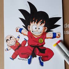 Check spelling or type a new query. Kid Goku And Krillin Drawing Oc Dbz
