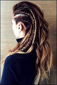 5 Vikinger Lagertha Haar Tutorial Und Frisuren Fur Frauen Trend Bob Frisuren 2019 Lagertha Hair Viking Hair Long Hair Styles