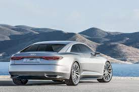 Audi seems set to follow in the footsteps of tesla and offer its new a9 as a luxurious electric model only. Audi A9 Coupe Studie Erster Test Des Audi Prologue Audi A8